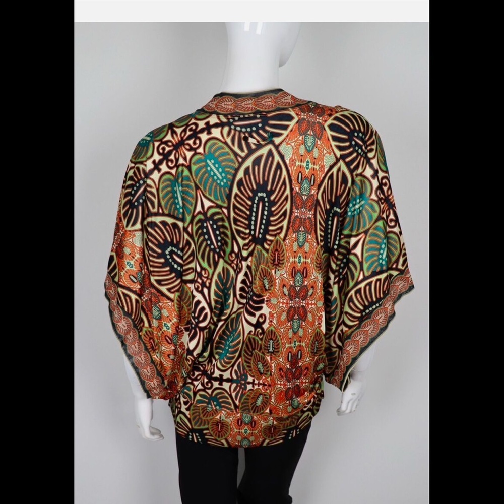 Vintage Jean Paul Gaultier Soleil Kimono Style Blouse, Multi, Size Large, EUC - Picture 8 of 10